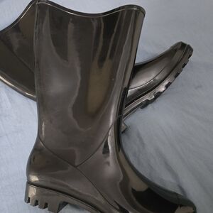 Black Women's Rain Boots